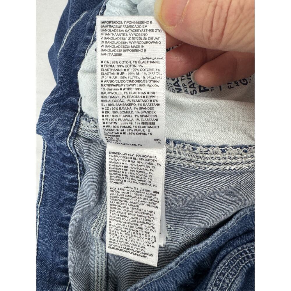 GAP Men's 90s Loose Carpenter Mid Rise Jeans Baggy Relaxed Y2K 33 * 34 Tall - Picture 9 of 12